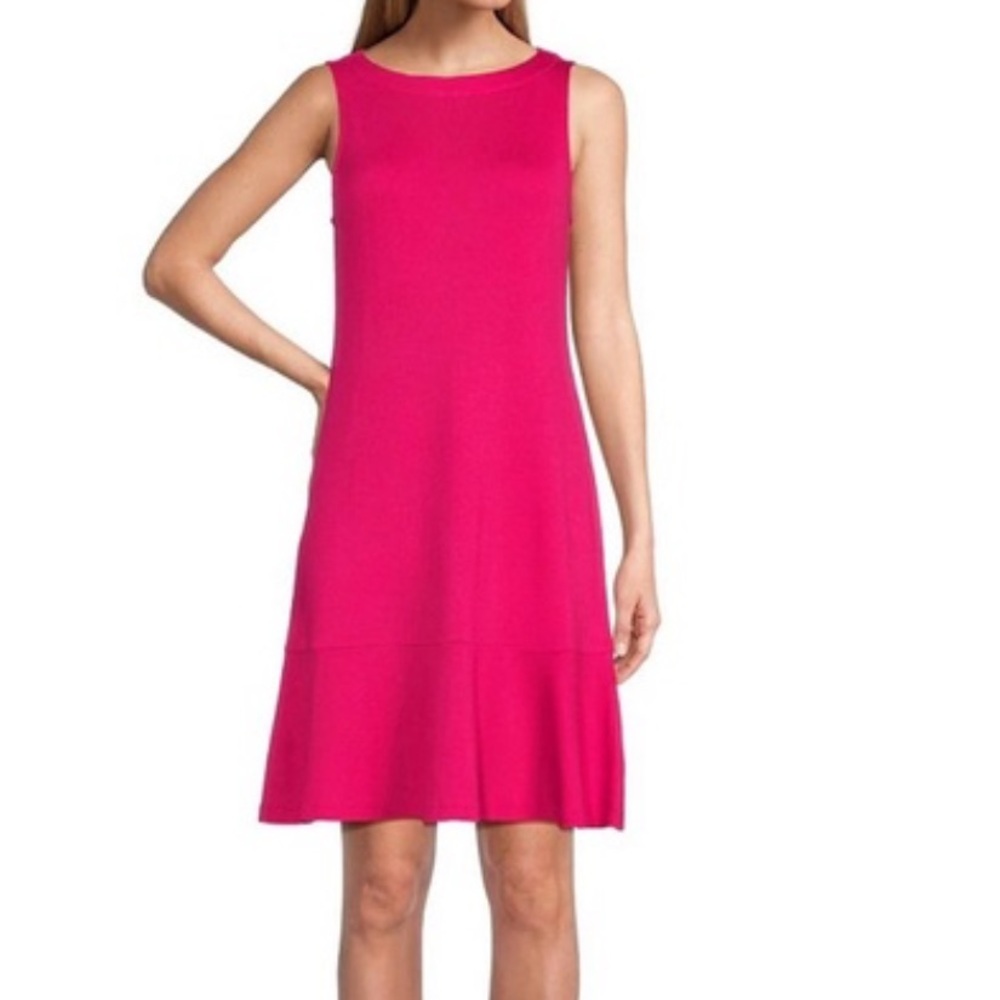 Tommy Bahama Ruffle Hem Swim Beach Tank Dress 
in Bright Pink